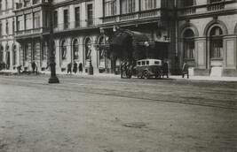 Entrance to Hotel de l'Europe, Leningrad