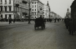 Prospect 25th of October, the Old Nevsky Porspect of St. Petersburg (Leningrad)