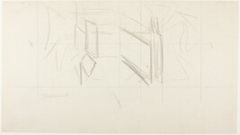 Geometric forms, study for Hispano-America (Panel 14) for The Epic of American Civilization