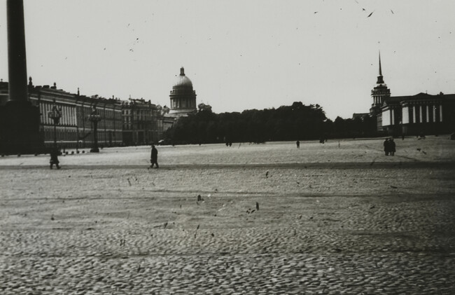 Spire of Admirality on Right, Leningrad