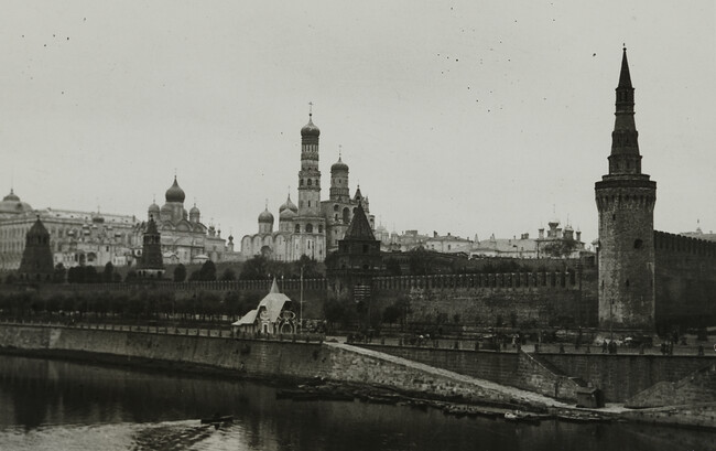 The Kremlin, Where the Soviet Government Seat is Situated, Moscow