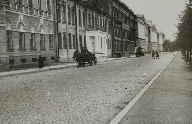 Street adjoining Mars Field, Leningrad