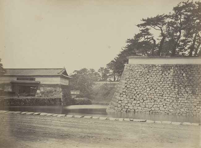 Gateway of the Tycoon's Palace Yedo, from the Photograph Album (Yokohama, Japan)