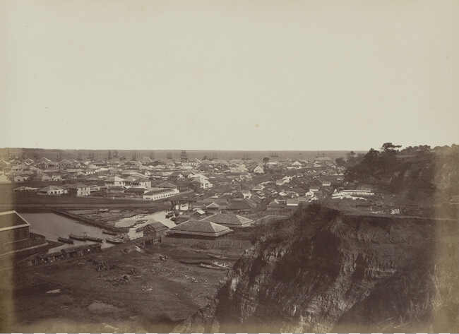 View From the French Bluff, from the Photograph Album (Yokohama, Japan)