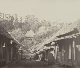Village of Daibouts, from the Photograph Album (Yokohama, Japan)