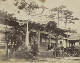 Temple of Dai-on-ji - Nagasaki, from the Photograph Album (Yokohama, Japan)