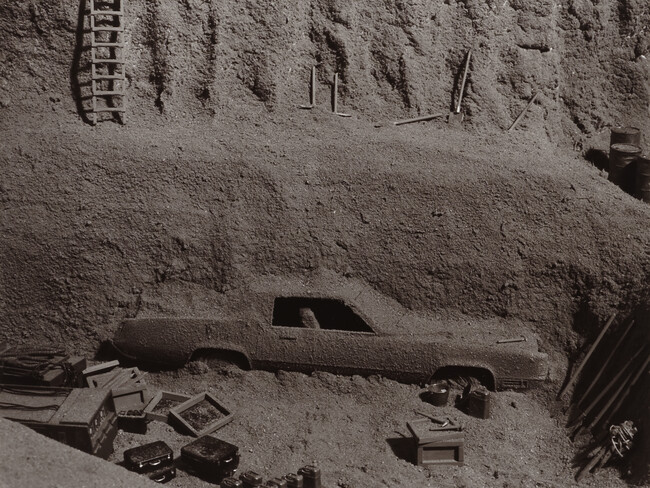 Cadillac Eldorado, Sandy Point Site, Albuquerque International Sunport, New Mexico, U.S.A. (R25), from Ryoichi Excavations