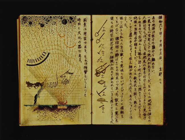 Ryoichi's Journal: Showa 60, October 13, Kyoto - translation text cover sheet