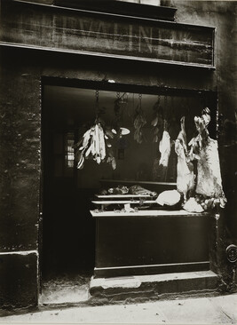 Boucherie (Butcher), rue Christine, number 17 of 20, from an untitled portfolio