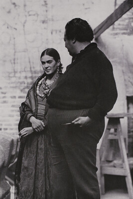 Diego and Frieda Rivera, number 16, from the book, The Art of Edward Weston