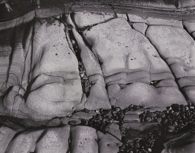 Eroded Rock No. 56, number 38, from the book, The Art of Edward Weston