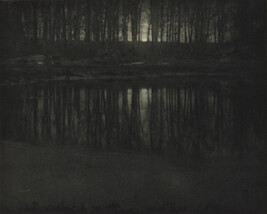 The Pond - Moonrise, plate 23 in the book Steichen