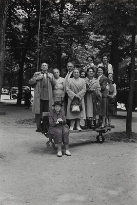 Parade Group/ Paris, 1951; from the portfolio Photographs: Elliott Erwitt