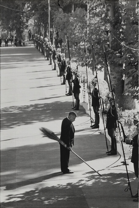 Inspecting Guards/ Teheran, 1967; from the portfolio Photographs: Elliott Erwitt