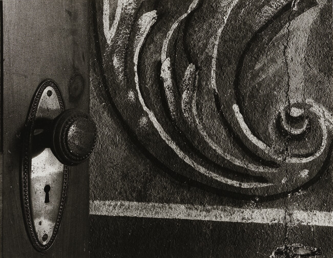 Stage Door and Wall Painting, detail, number 3, from the series 