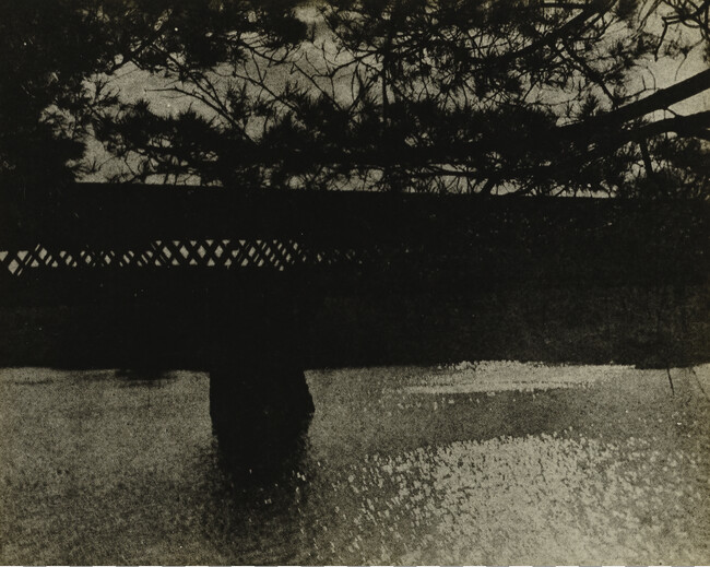 Dartmouth scrapbook, number 9 of 17: The Bridge by Moonlight
