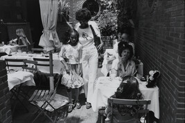 Mother and Daughter at Restaurant, 1979 (Beverly Hills, CA), number 4, from the portfolio Women Are...