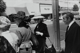 Women in Hats at Street Corner, 1979 (Beverly Hills, CA), number 6, from the portfolio Women Are...