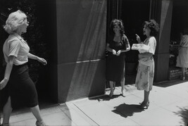 Two Women Greet a Third, 1980 (Beverly Hills, CA), number 8, from the portfolio Women Are Beautiful