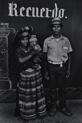 Couple with First Child, Sacapulas, number 1, from the portfolio, Itinerant Images of Guatemala