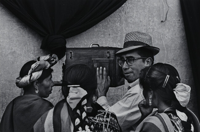 Luis Maxia Felon and Prospective Clients, Chimaltenango, number 14, from the portfolio, Itinerant Images of Guatemala