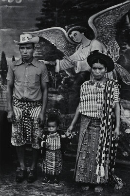 Family Group with Angel, Santiago Atitlan, number 15, from the portfolio, Itinerant Images of Guatemala