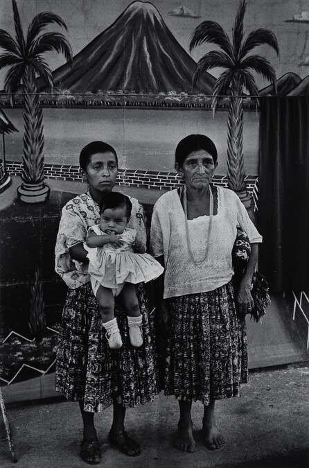 Three Generations, Coban, number 19, from the portfolio, Itinerant Images of Guatemala