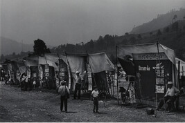 Photographers Row at Annual Fair, Barillas, number 2, from the portfolio, Itinerant Images of Guatemala