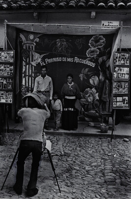 Itinerant Photographer at Work, Sacapulas, number 24, from the portfolio, Itinerant Images of Guatemala