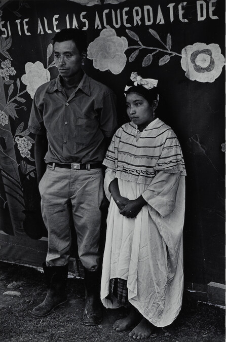 Recently Married Couple, Barillas, number 25, from the portfolio, Itinerant Images of Guatemala