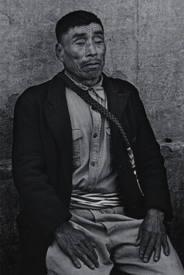 Man with Woven Sash, Chimaltenango, number 6, from the portfolio, Itinerant Images of Guatemala