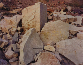 Pink Rock Rectangle, Artpark, Lewiston, N.Y., fom the portfolio Altered Landscapes