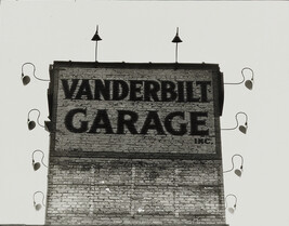 Vanderbilt Garage:  from the portfolio Twenty-two Little Contact Prints from 1921-1929.