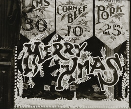 Merry Christmas: from the portfolio Twenty-two Little Contact Prints from 1921-1929 Negatives