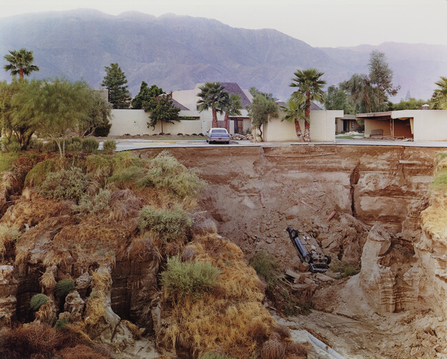 After a Flash Flood, Rancho Mirage, California