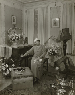 At Home (Woman with Flower Baskets)