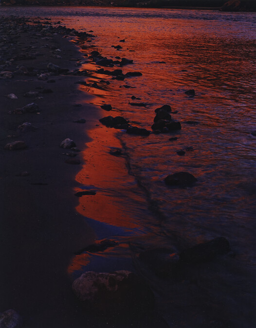 River Edge at Sunset, Below Piute Rapids, San Juan River, Colorado, May 24, 1962, number 10, from the portfolio Intimate Landscapes