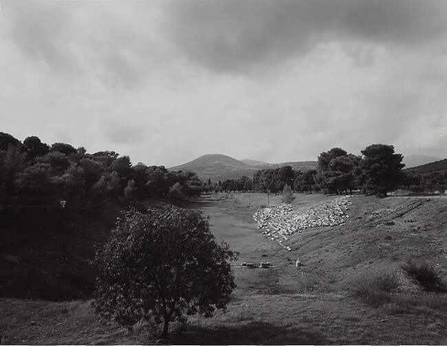 Stadium, Epidauros, Greece, number five of eight; from the portfolio, The Temples of Greece