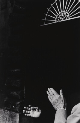 1972 (Isolated Hands against a Darkened Portal), number 2 of 15;  from the portfolio Chiaroscuro