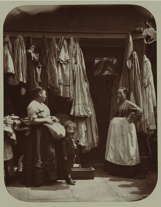An Old Clothes Shop, Seven Dials
