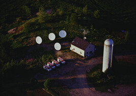 Underhill, Vermont, Cable Company on Farm