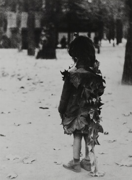 Petite fille aux feuilles mortes, Paris (Little girl with dead leaves, Paris), number 1 of 15, from the...