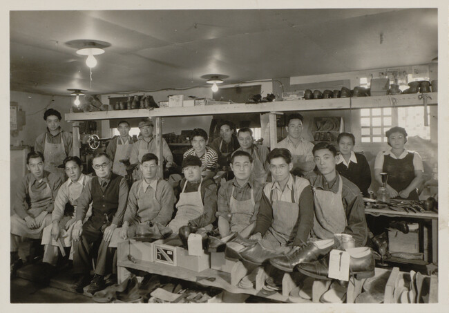 Shoe Repair Workshop, Manzanar Relocation Center, California