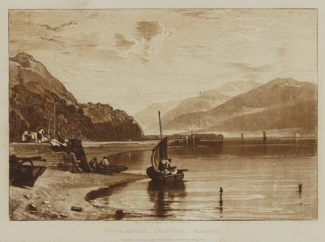 Inverary Pier. Loch Fyne. Morning, from the series Liber Studiorum