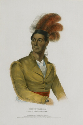 Ahyouwaighs, Chief of the Six Nations, from '