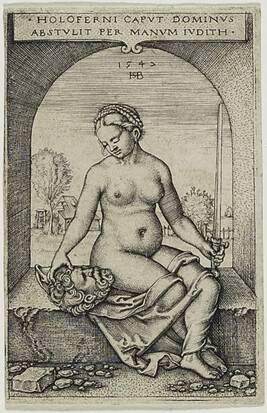 Judith Seated in an Arch