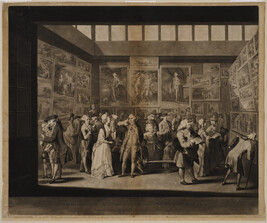 The Exhibition of the Royal Academy of Painting in the Year 1771