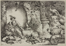 Circe with Companions of Ulysses Changed into Beasts
