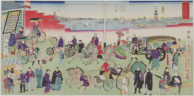 Prosperity of Tokyo, Fashion of the Street (Tokyo Han'ei Hayari No Orai)