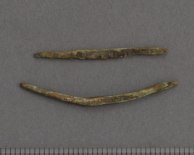 Native copper - needles (2)